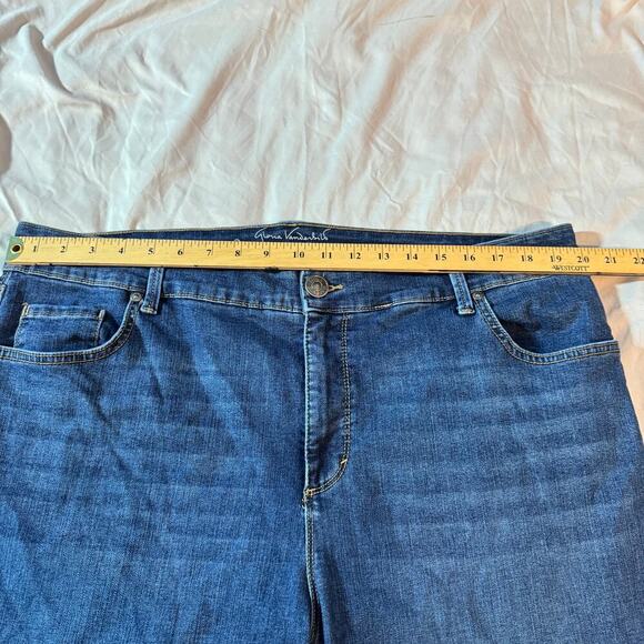 Gloria Vanderbilt Shape Effect Plus sz 20W Tummy Sculpt Ankle Boot Jean - Picture 9 of 12